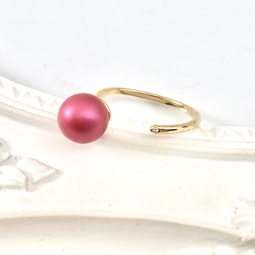 Swarovski ピンク ジルコニア リング Swarovski ピンク ジルコニア リング