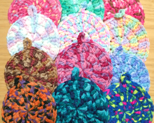 丸 アクリルたわし エコたわし コースター その他キッチン小物 Nya