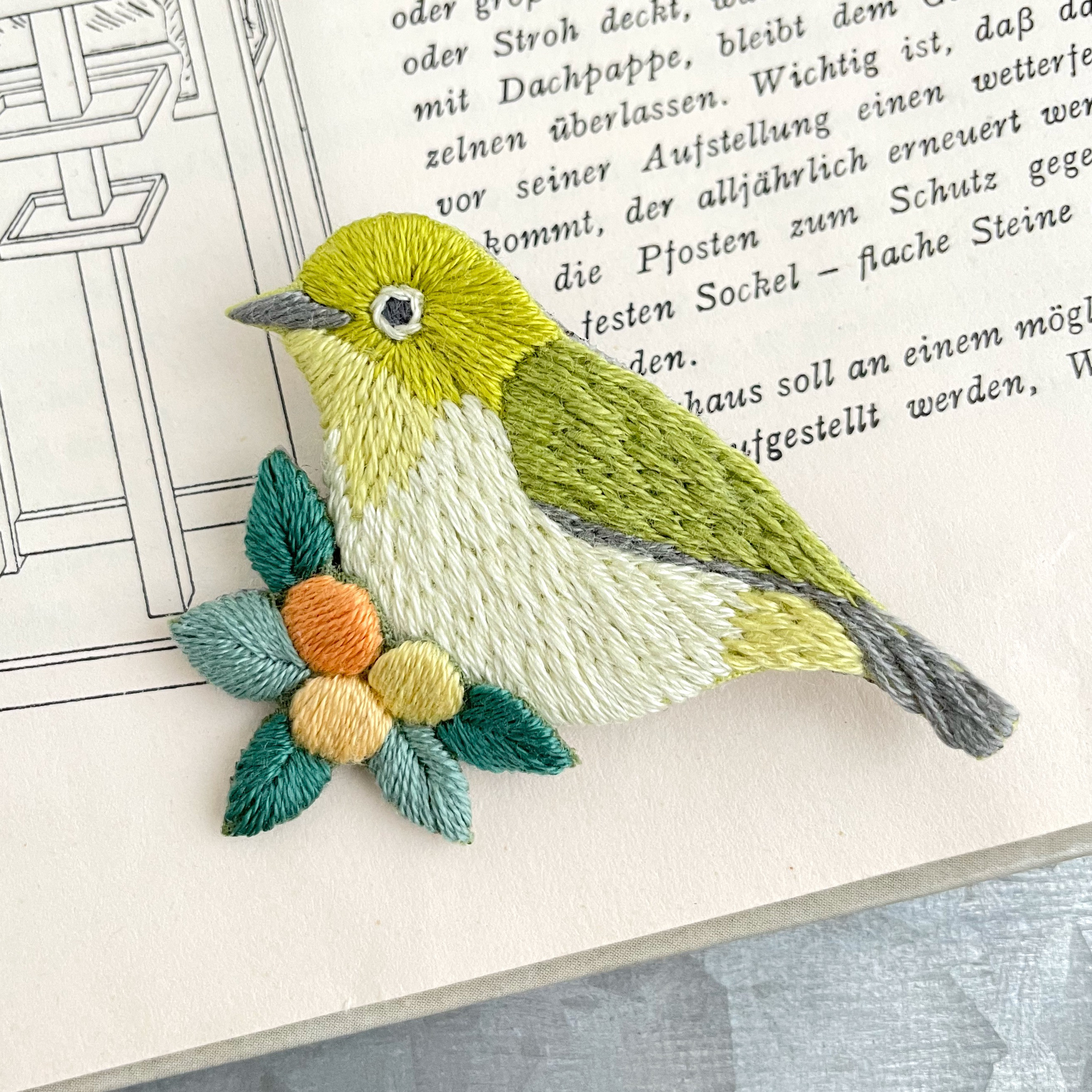 アンプ　手作り　小鳥　メジロ アンプ　手作り　小鳥　メジロ