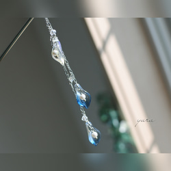 ラスト1点♢50mm♢ スワロフスキーサンキャッチャー・DAHLIA(ダリア