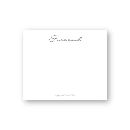 きほんのネイルチップ台紙】セミオーダー 名入れ無料 100枚 ☆業者印刷