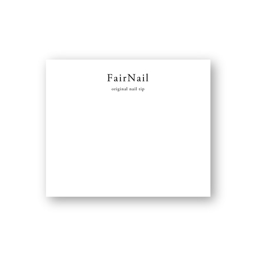 きほんのネイルチップ台紙】セミオーダー 名入れ無料 100枚 ☆業者印刷