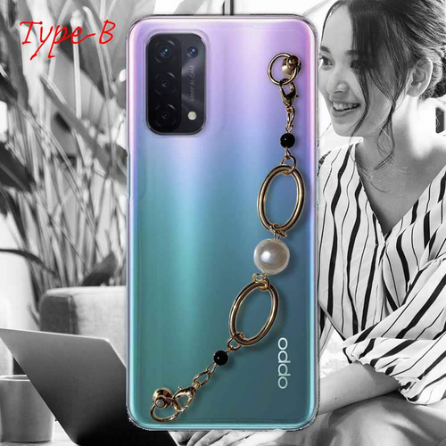 送料無料 OPPO A54 5G OPG02専用☆ソフトケース+キーリングハンガー