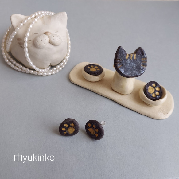 猫派！陶リング～黒猫kuroneko～ 4枚目の画像