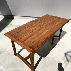 木のダイニングテーブル800＊1500 1枚目の画像