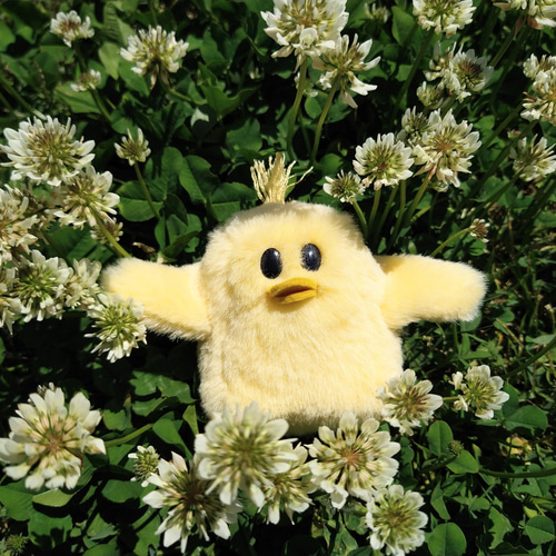 ヒヨコおばけ(受注制作)・生地リニューアル ぬいぐるみ PUKONNU! 通販