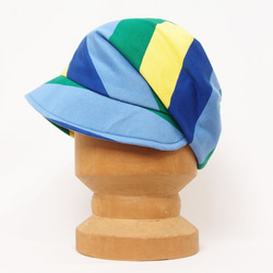 ピッコロフリー・スラッシュ/フリーサイズ UV たためる帽子 風に飛ばない帽子　 7枚目の画像