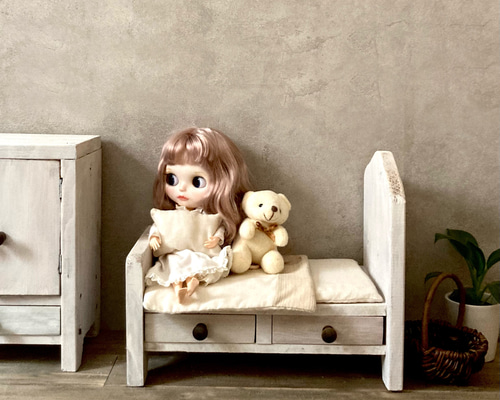 apricot　人形用木製収納ケース(BOX付き) ハンドメイド　ブライス apricot 人形用木製収納ケース(BOX付き) ハンドメイド ブライス