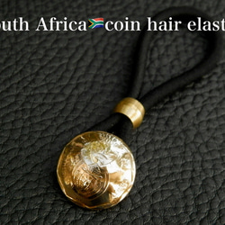 ＃H3  South Africa Coin Hair Elastic 2枚目の画像