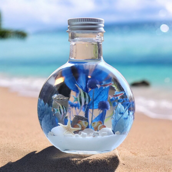⚓️ラッキー星の砂たちの海塗りキーホルダー⚓️①