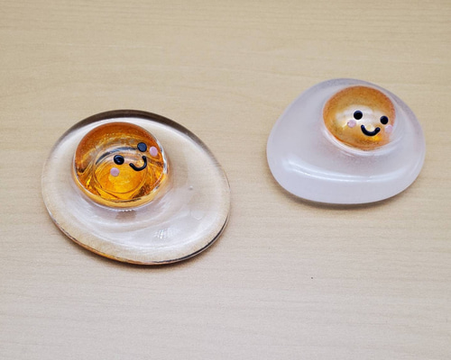 たまごくん 立体・オブジェ 硝子工房nico 通販 14024283｜Creema