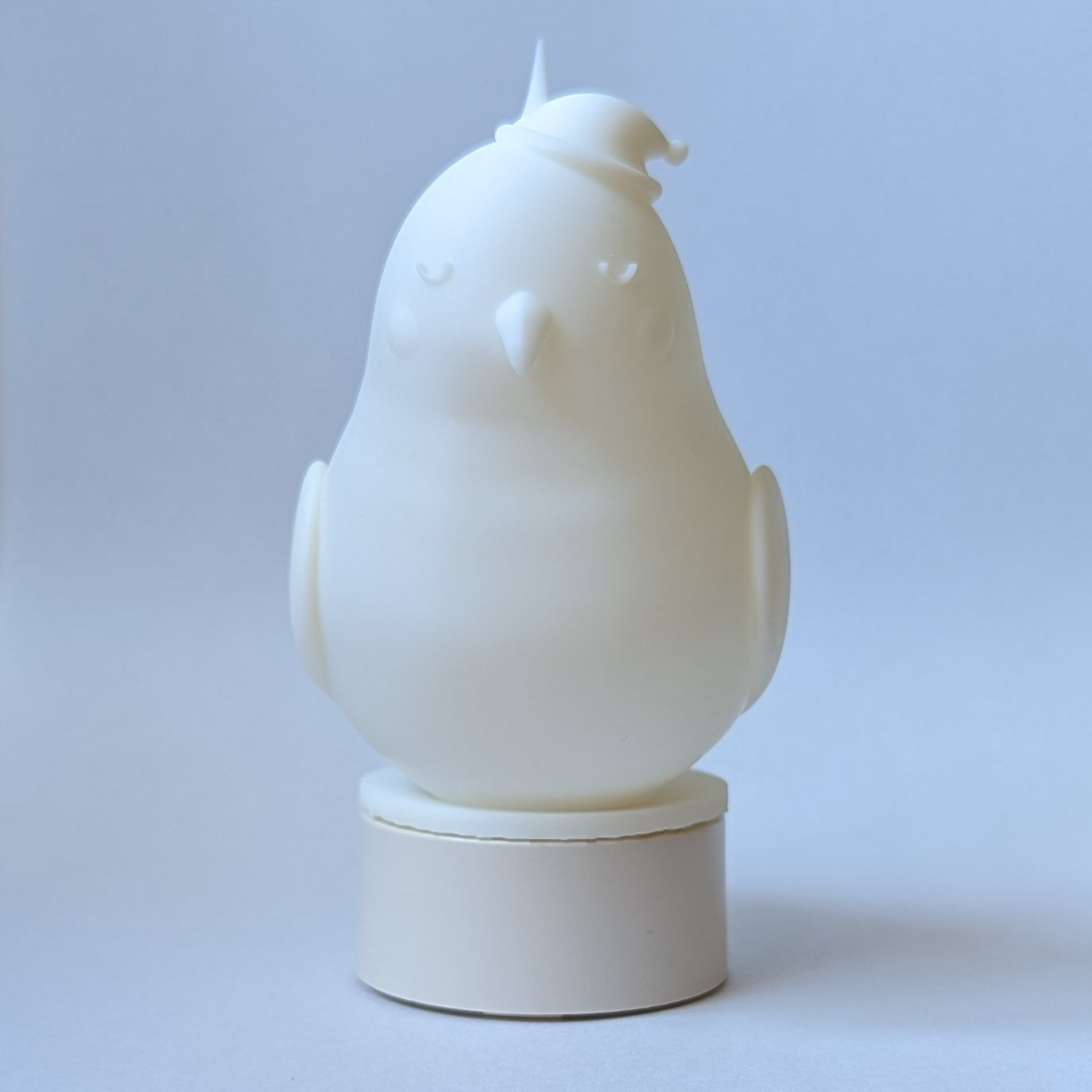 ２羽のおやすみインコさんランプ【おやすみオカメインコさん・おやすみセキセイインコさんセット】