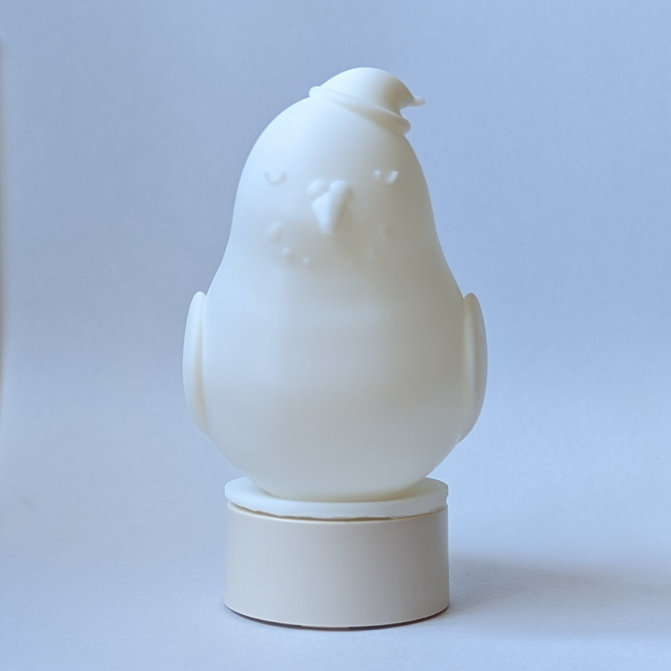 ２羽のおやすみインコさんランプ【おやすみオカメインコさん・おやすみセキセイインコさんセット】