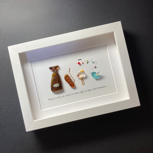 シーグラスアート 類似品オーダー制