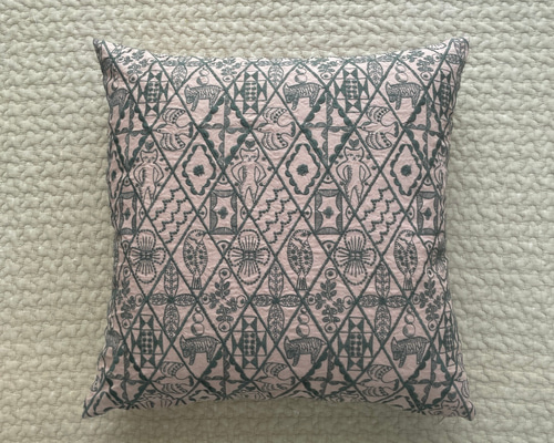 ⚮̈ミナペルホネン symphony モスグリーン クッションカバー