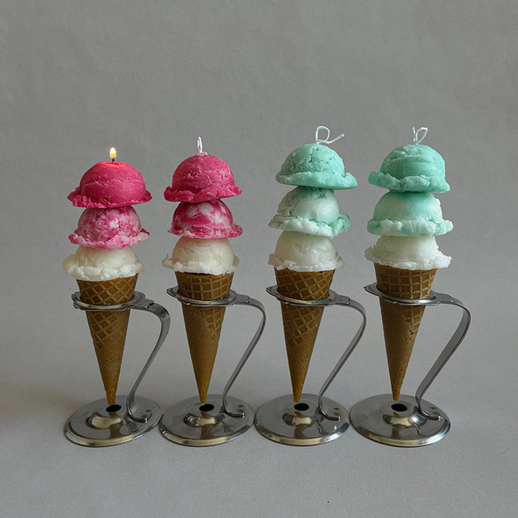 糖果蠟燭“ice cream” 第2張的照片