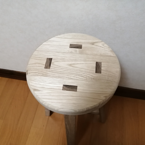 栗材スツール　高さ52cm　丸椅子　stool 栗材スツール 高さ52cm 丸椅子 stool stool/ｽﾂｰﾙ | 遊木舎西尾㈱