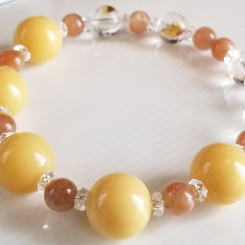 ユニドロブレスレット イエロー系 ユニドロブレスレット マルチカラー