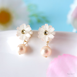 デイジーflower ピアス/イヤリング ピアス（スタッド・一粒