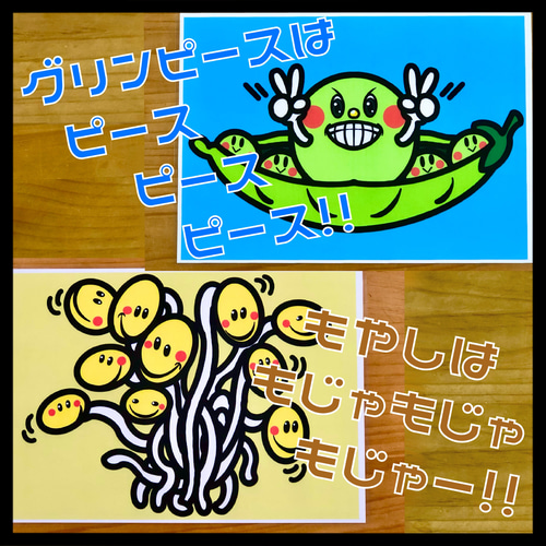 やさいのうた」カードパネル A4サイズ 13枚 おもちゃ・人形 さみの