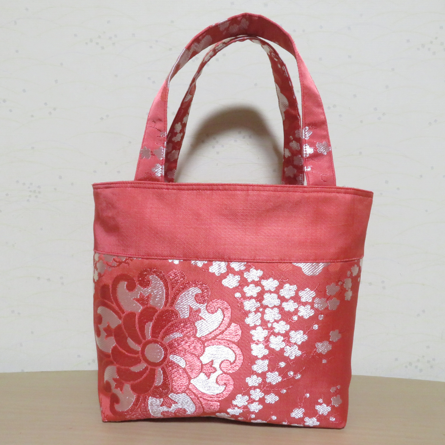 帯リメイク／トートバッグの作り方／obi remake／japanese tote