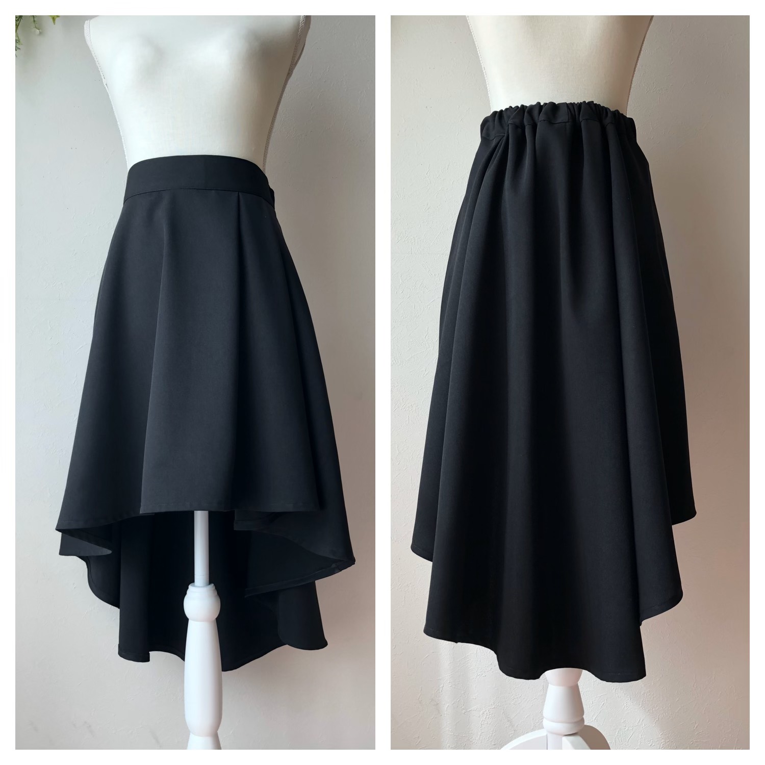 サイズオーダー/ノーアイロンフィッシュテール スカート