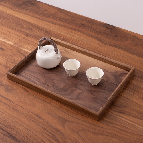 受注生産 職人手作り お盆 木製トレー カフェ 雑貨 無垢材 インテリア