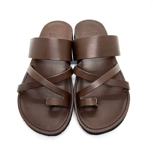 超軽量底】【レディース】【メンズ】サンダル ヌメ革 トングサンダル