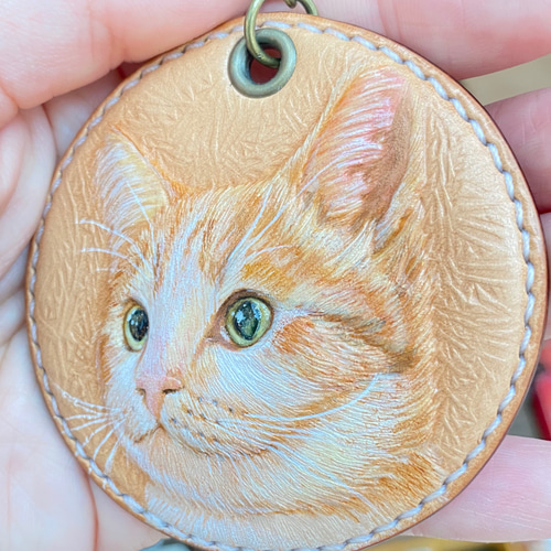 猫ちゃん キーホルダー その他雑貨 ÄHRE 通販 14027039｜Creema