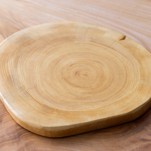 カッティングボード 木製トレー まな板 丸型 その他キッチン小物