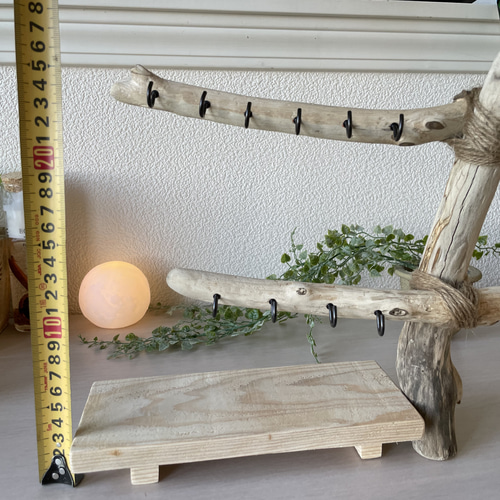 流木インテリアアクセサリーフック・ルアーフックスタンド その他