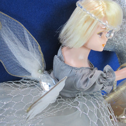 L　人形付　星の妖精人形さん　着せ替えできます　29cm　小物付　　ハロウィン 4枚目の画像