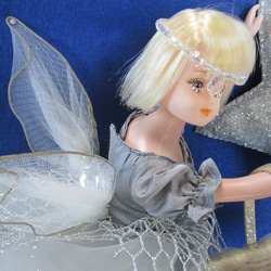 L　人形付　星の妖精人形さん　着せ替えできます　29cm　小物付　　ハロウィン 5枚目の画像