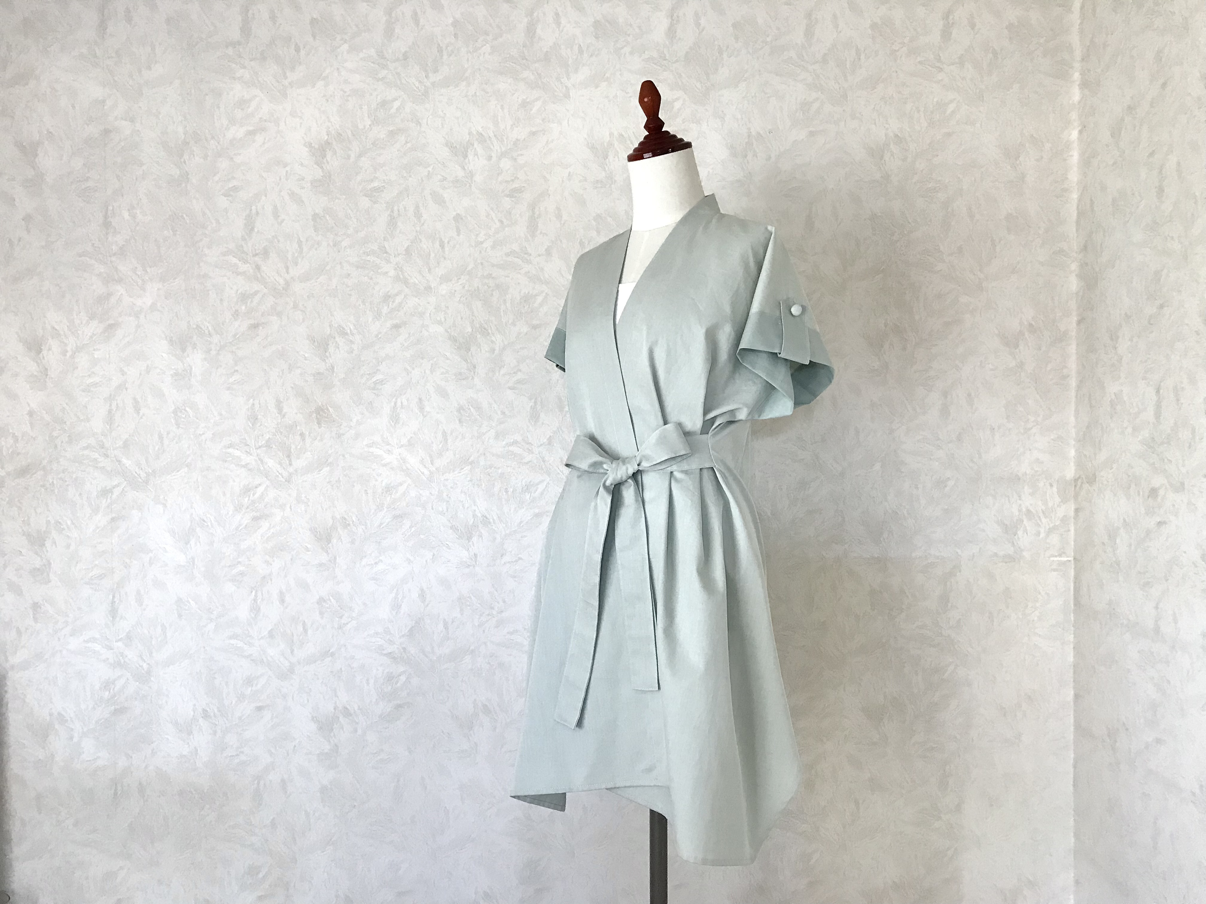 【再販】チュニックブラウス・ロングベスト✴︎メロンクリーム