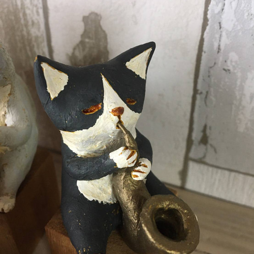 ネコのオーケストラ(6体セット) 立体・オブジェ 和田直人 通販