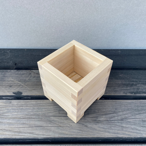 小さな木製プランター 一輪挿し・花瓶・花器 Hy-dex design 通販