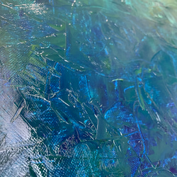 油彩画　「残滓Ⅰ」：F6 3枚目の画像
