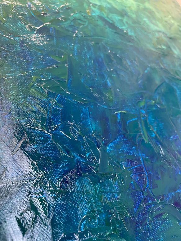 油彩画　「残滓Ⅰ」：F6 3枚目の画像