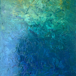 油絵（抽象画）Ｆ8 地球 油絵（抽象画）F8 地球 油絵（抽象画）F8 地球 油絵（抽象画）F8 地球