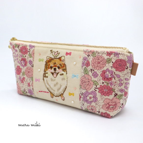 Amazon.co.jp: ペンケース ポメラニアン かわいい いぬ 犬 ペン