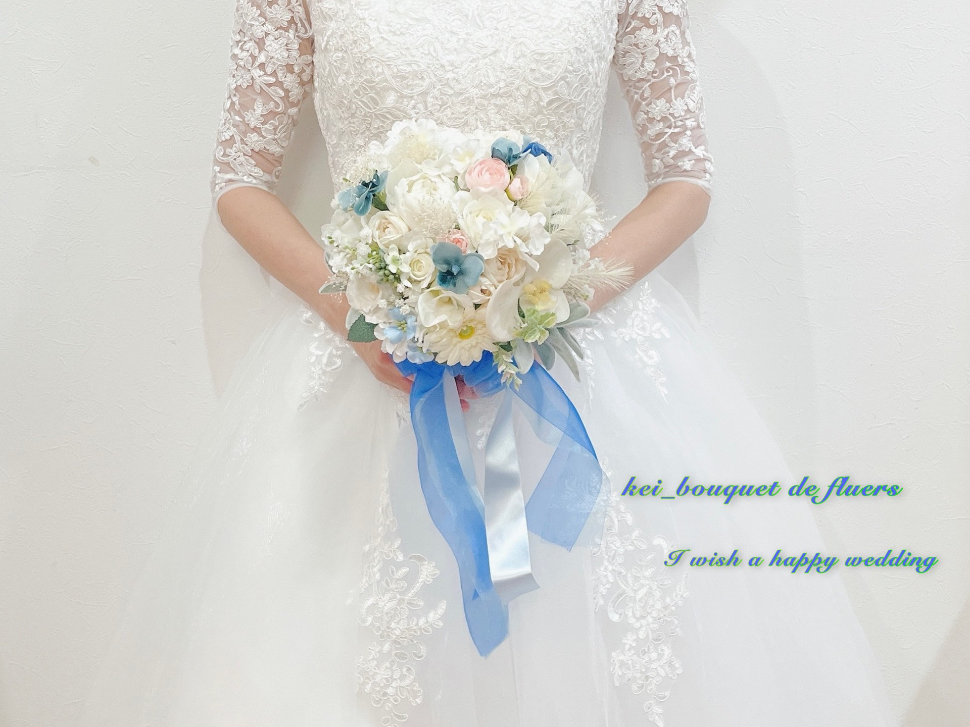 ✨再販✨ウエディングブーケ(受注制作) 15,400円