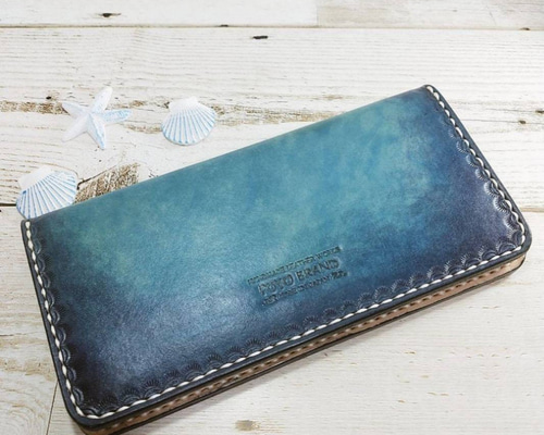 【Moana】Sea Long Wallet 長財布 ブルー 7jJMPmzz.jpg?width=768