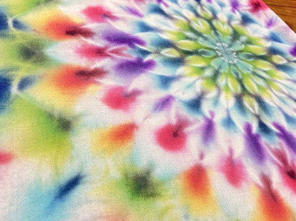 紮染染長裙 Hippies Dye 最新作品 溫柔的薰衣草與華麗的御本尊 HD16-57 第14張的照片