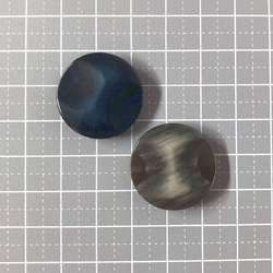 レトロ サークル ボタン カラーアソート 24mm 5個セット aq-361 4枚目の画像