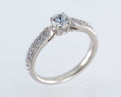 永久保証 / エンゲージリング 婚約指輪 プラチナリング】天然