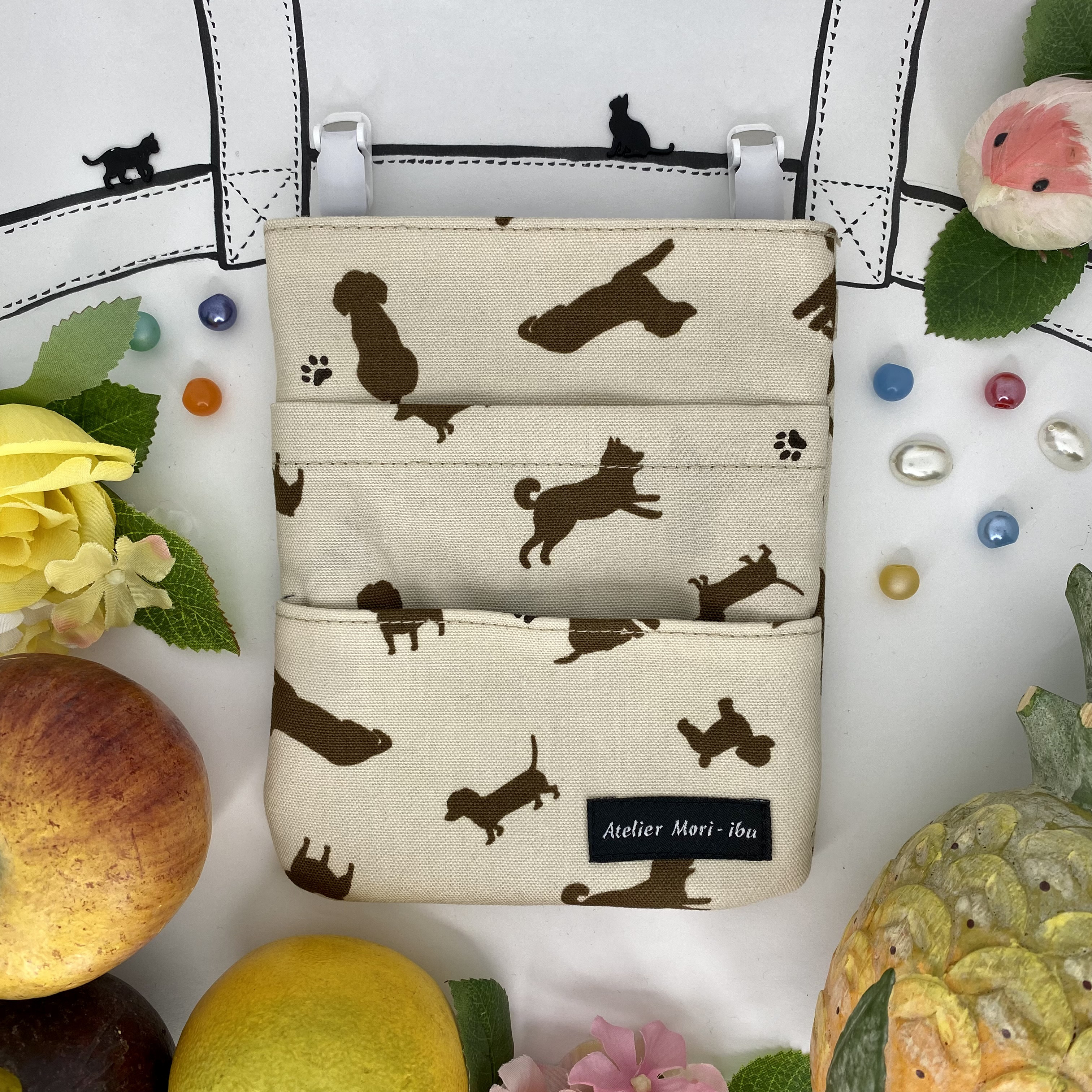 後付けポケット【トートバッグ専用】 その他ケース Atelier.Mori