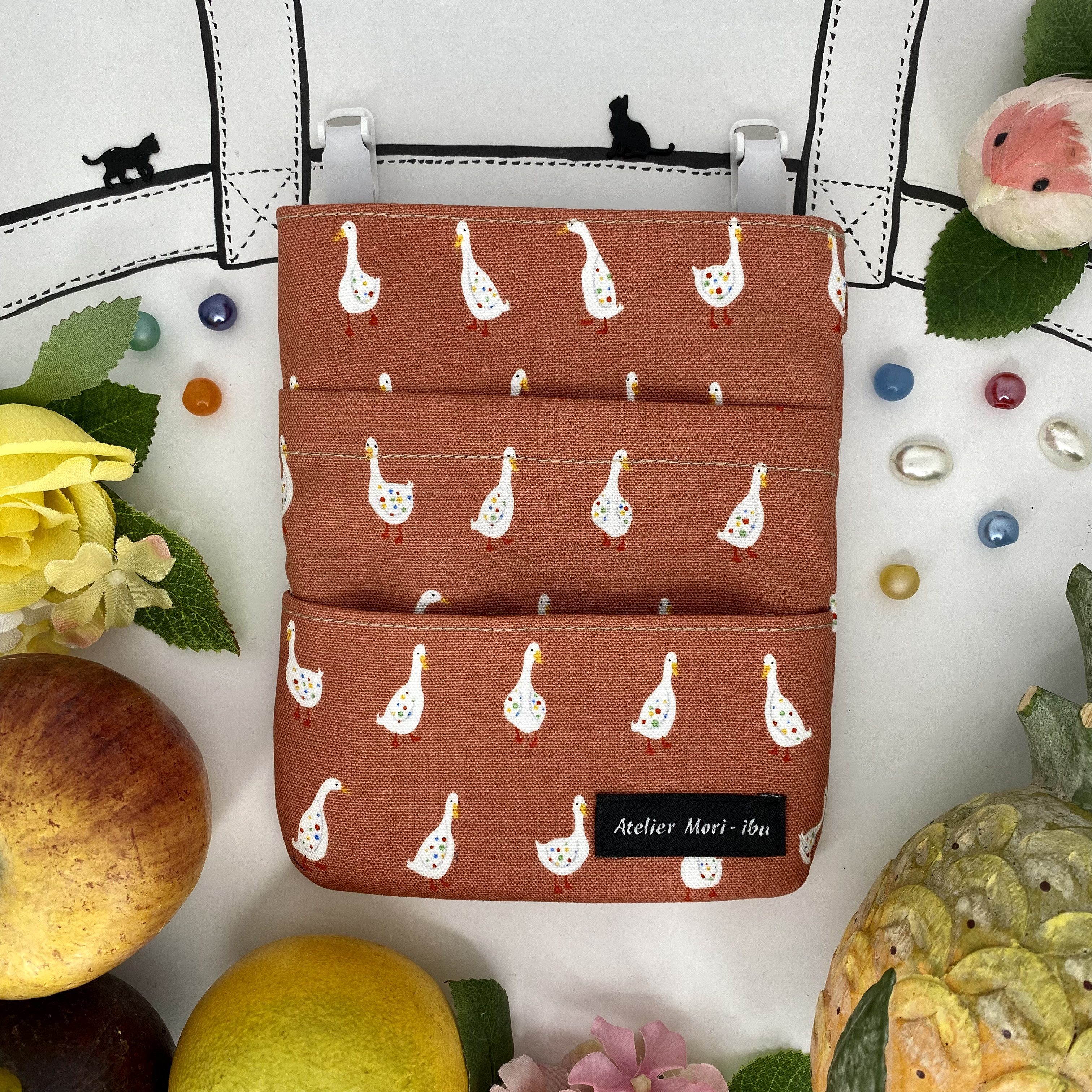 後付けポケット【トートバッグ専用】 その他ケース Atelier.Mori