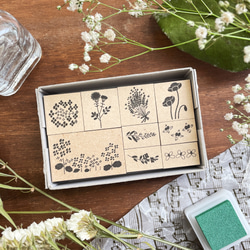 監督：Emi Nakano 創作者郵票盒（夏天的花） 夏天植物花郵票 郵票 第1張的照片