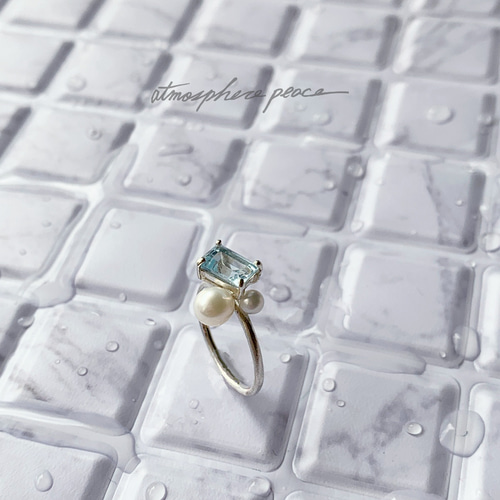 【話題:水中OK:色あせなし】AVARIA☆Sasha Geometric リング 話題:水中OK:色あせなし】AVARIA☆Sasha Geometric リング 話題