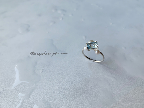 【SV925】Savon/Day (Blue Topaz): Ring 第2張的照片